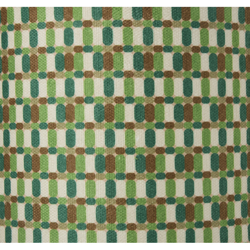 Lampenkap retro klein - groen/blauw - ø21.5x15.5 cm