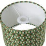 Lampenkap retro klein - groen/blauw - ø21.5x15.5 cm