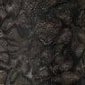 Lampenkap jacquard groot - goudkleurig/zwart - ø24x17 cm