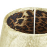 Lampenkap luipaard - goud - Ø18 cm