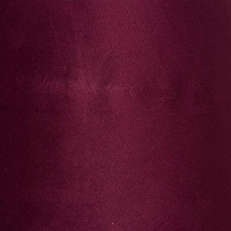 Lampenkap velvet taps - bordeaux rood - ø23x14 cm