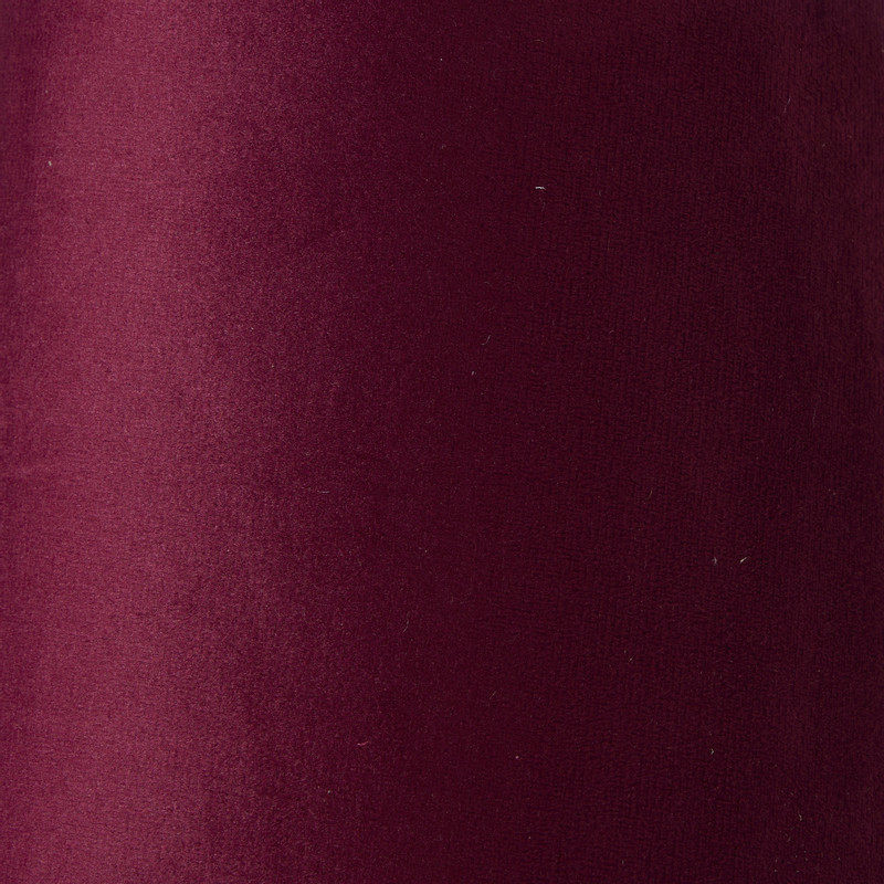 Lampenkap velvet taps mini - bordeaux rood - ø17x16.5 cm