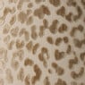 Lampenkap animal velvet - beige - ø33x20 cm