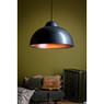EGLO hanglamp Truro - zwart/koper