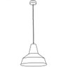 EGLO hanglamp Somerton - antiek wit