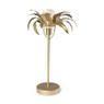 LED lamp palmboom - goud - 26x26x41 cm