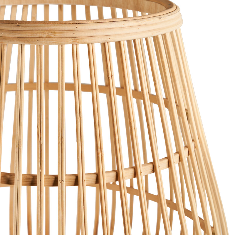 Lamp op pootjes bamboe - ø40,5x67 cm