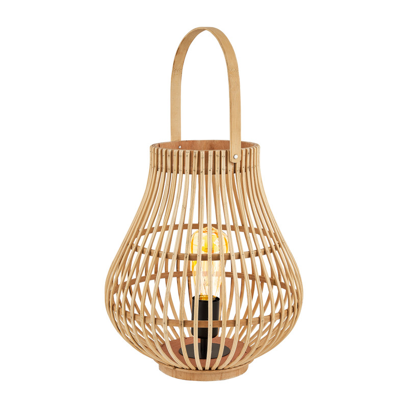 Tafellamp bamboe - ø30x35 cm 