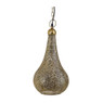 Hanglamp Kassim - goud/zilver - Ø24x45 cm