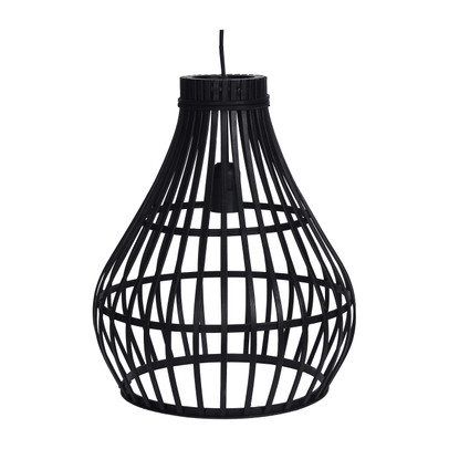 Hanglamp - zwart ⌀ 32 x | Xenos