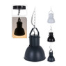 Hanglamp industrieel - grijs - ⌀ 27x17 cm
