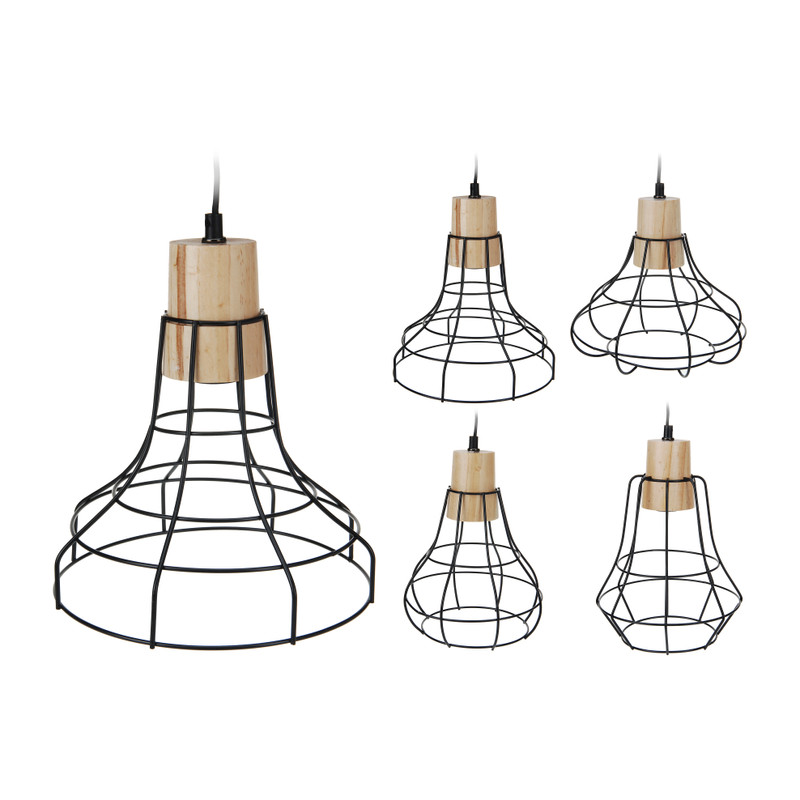 Hanglamp Jeff - ⌀24x30 cm