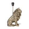Lampvoet leeuw - goud - 25.5x13.5x40.5 cm 
