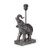Lampenvoet olifant - zwart - 23x12.5X39.5 cm