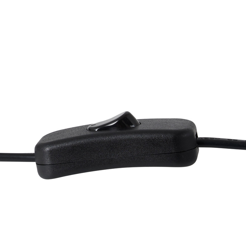 Lampenvoet slang - zwart - 23,7x18,5x40,6 cm