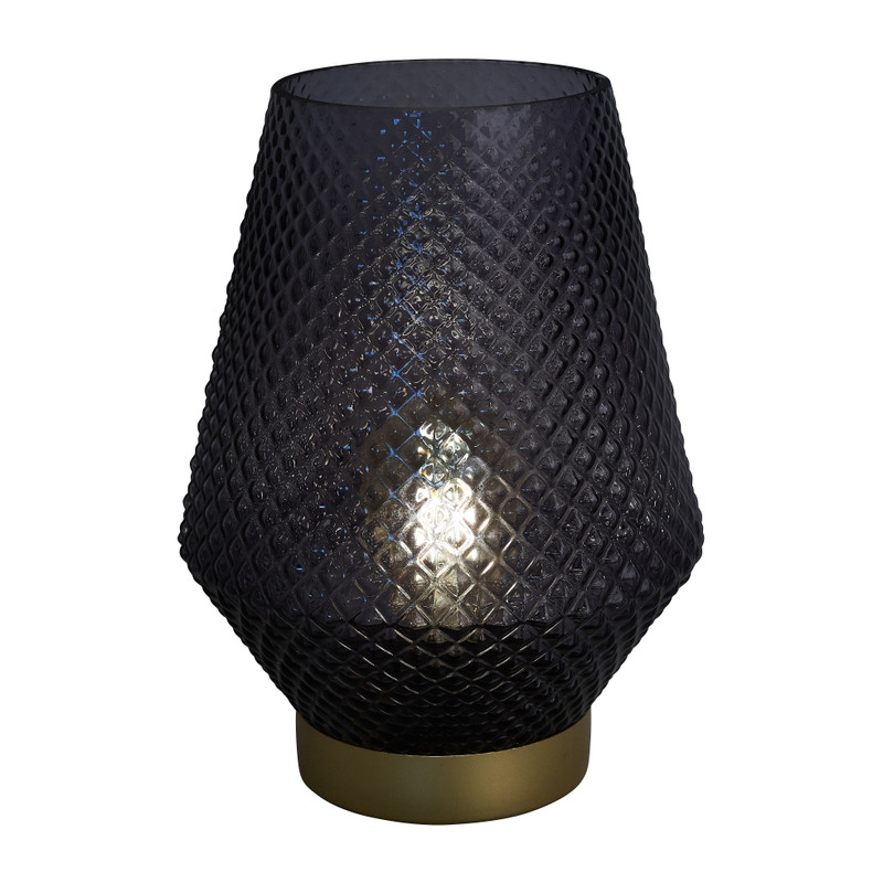Tafellamp - glas Ø21x29cm | Xenos