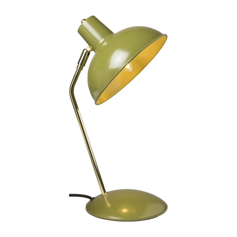 Bureaulamp - groen - 39 cm