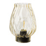 Tafellamp bloemknop - oker - ø12x16.5 cm 