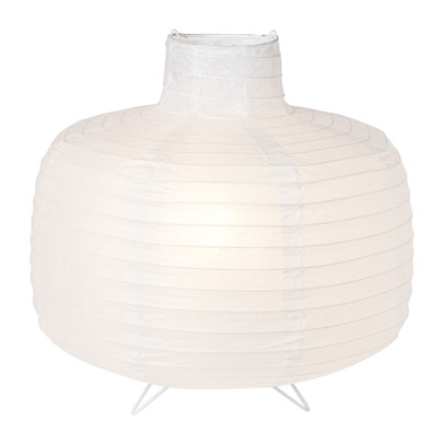 Rijstpapier lamp bol - wit - ø33x32.5 cm