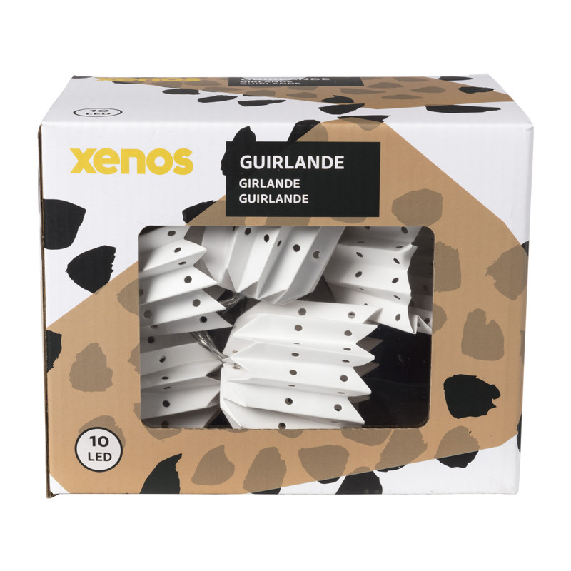 Slinger  papier - wit - 175 cm