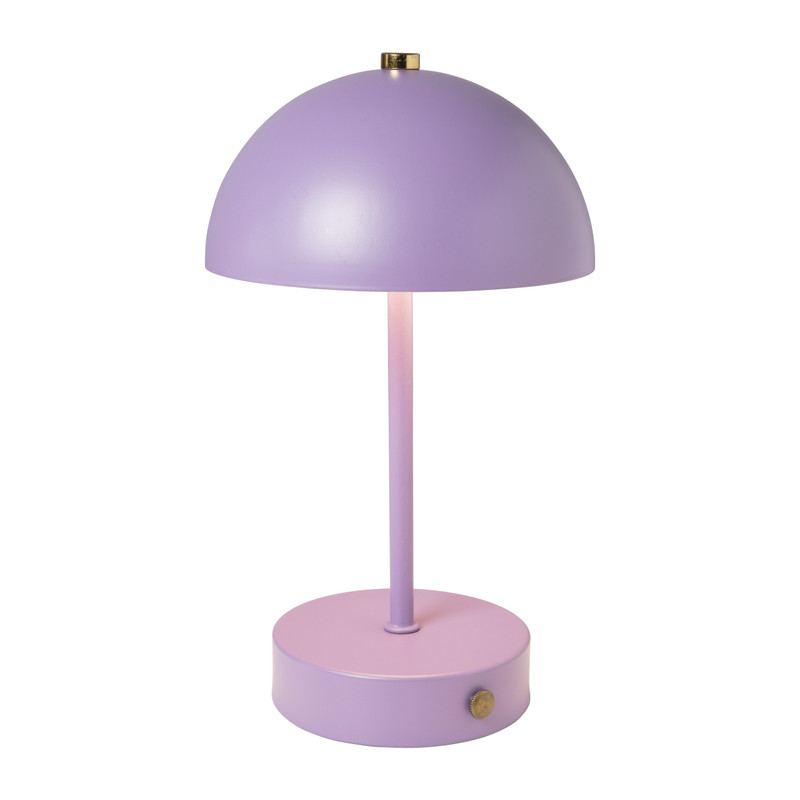 Tafellamp touch lila - ø10.5x26 cm