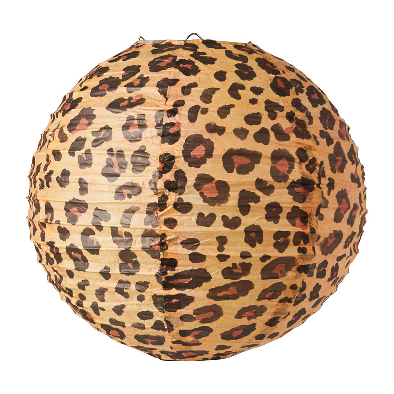 Lampion - luipaard - ø30 cm