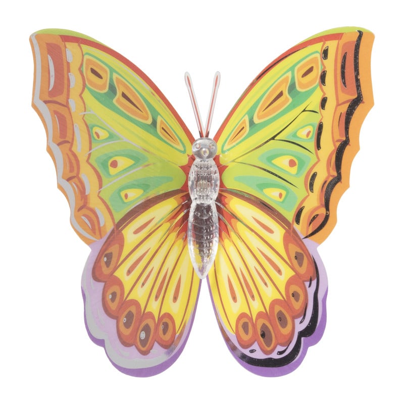 Vlinderlampjes - diverse varianten - 10x9.5x5.5 cm