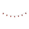 Lichtslinger met aardbeien lampjes - 165 cm