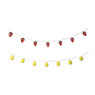 Lichtslinger met aardbeien lampjes - 165 cm