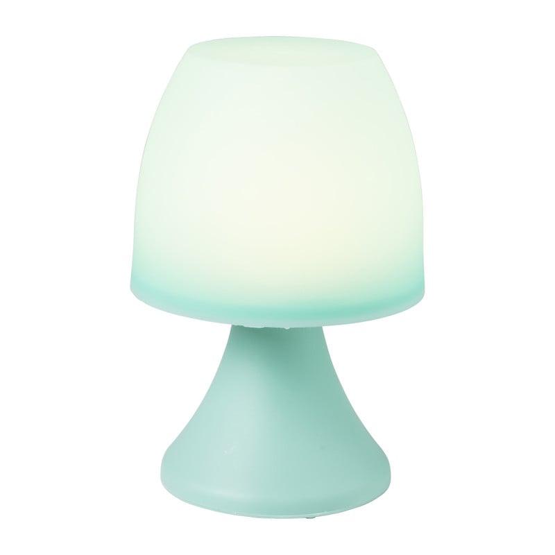Tafellamp - mintgroen - ø12.5x19.5 cm