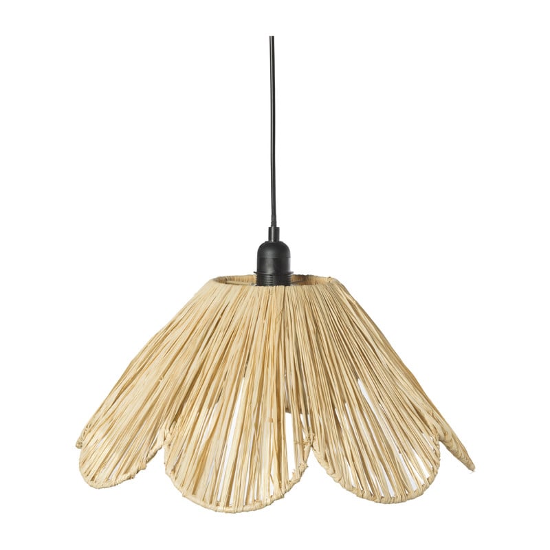 Hanglamp riet geschulpt - ø44x20 cm