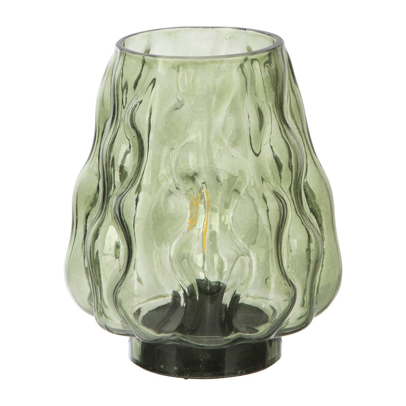 Tafellamp Gertruda - groen - ø13x16 cm