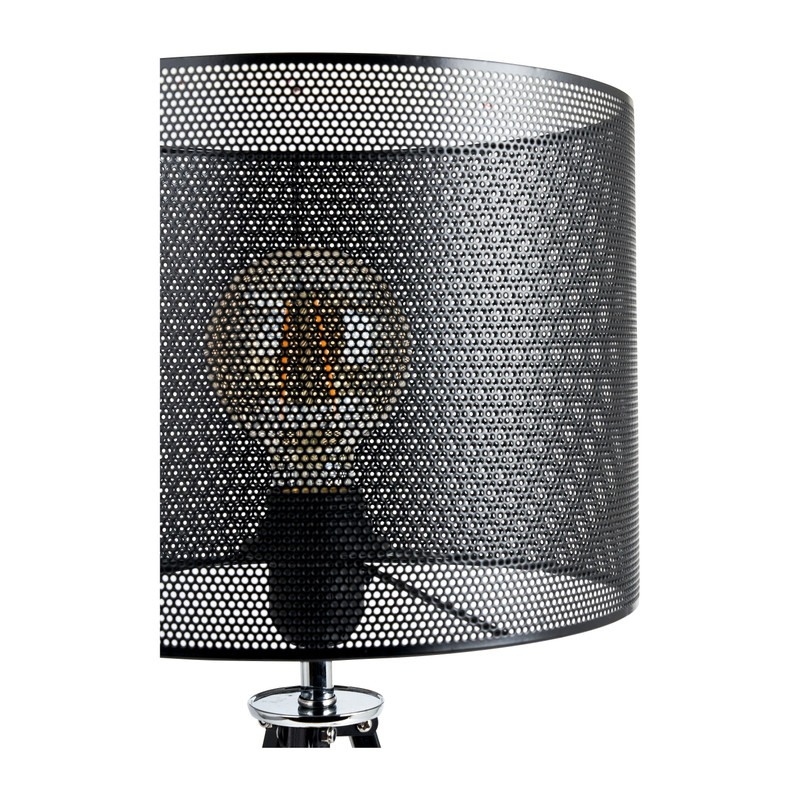 Tafellamp met driepoot - zwart - 55x26x27 cm 