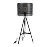 Tafellamp met driepoot - zwart - 55x26x27 cm 