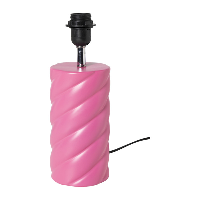 Lampvoet spekje - roze - ø11.5x31.5 cm