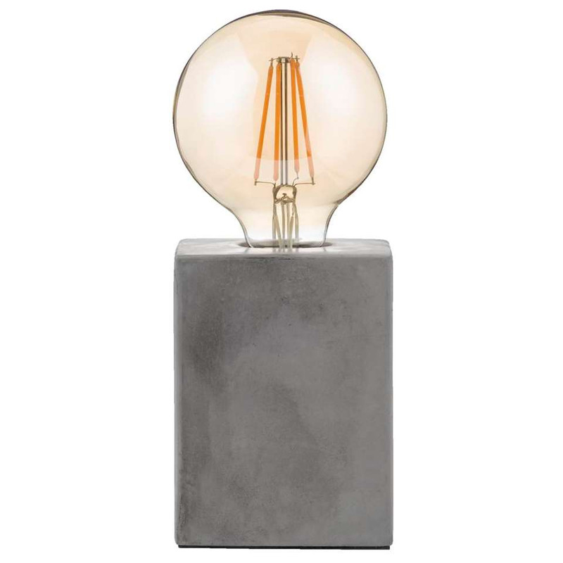Tafellamp vintage LED - cement