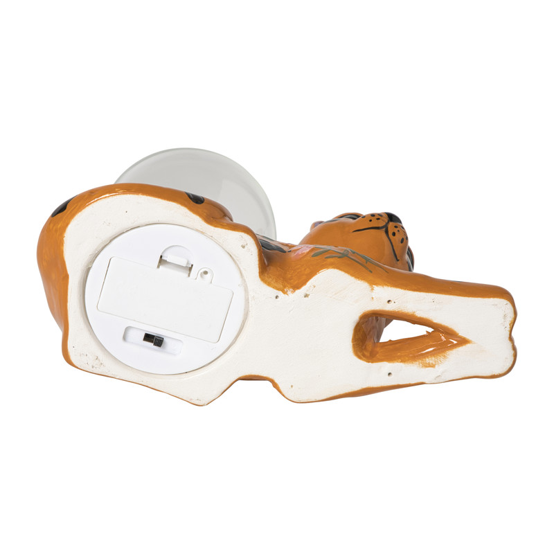 LED lamp tijger - multikleur - 12.5x18.5x9 cm