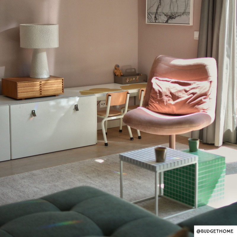 Tafellamp Lume teddy - wit - ø35x50 cm