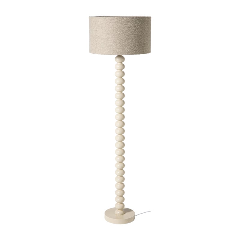 Lampvoet bollen - beige- ø24x135 cm
