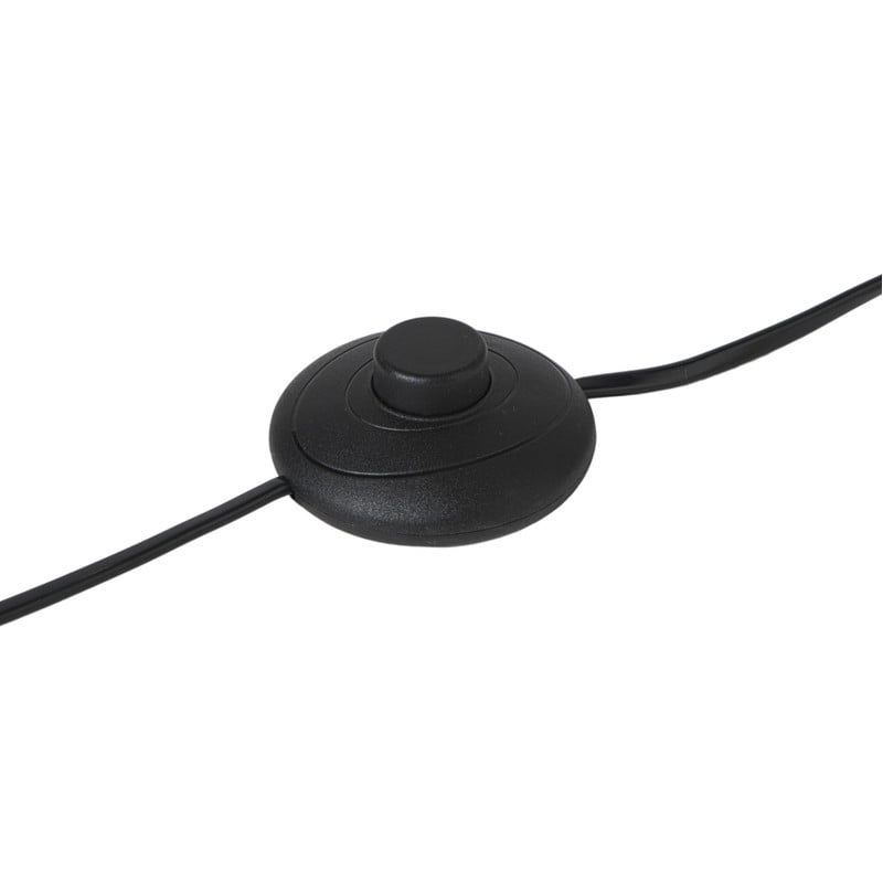 Lampvoet bollen hoog - bruin - ø25x130 cm