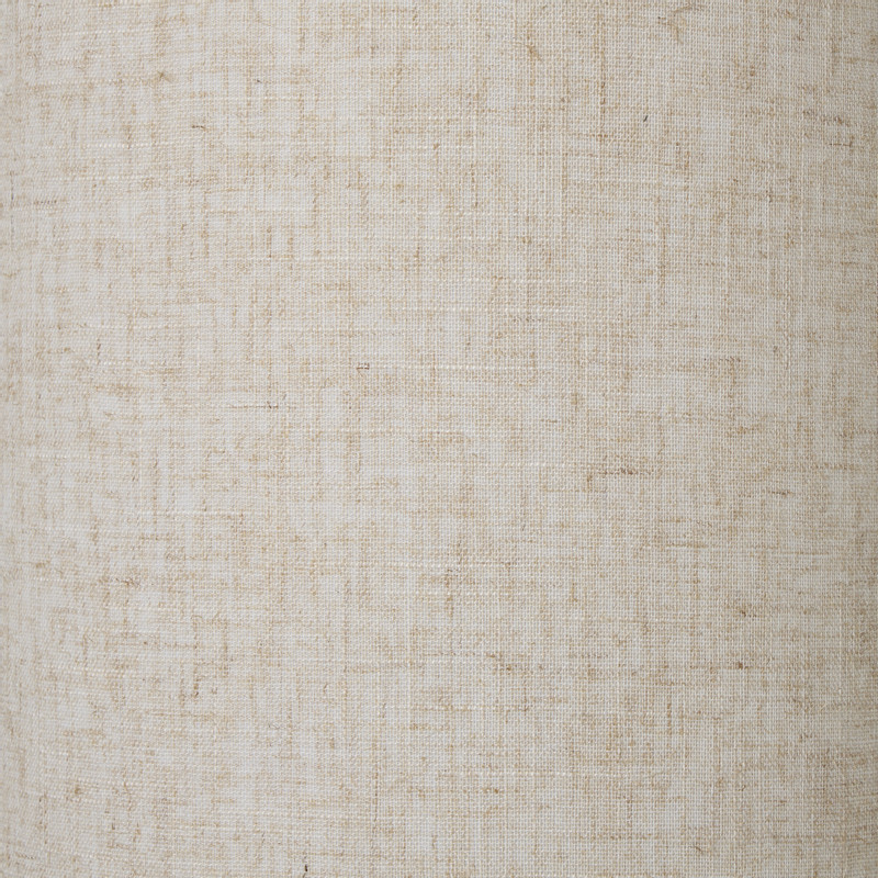 Vloerlamp hout met beige kap - bruin/beige - ø27x115 cm