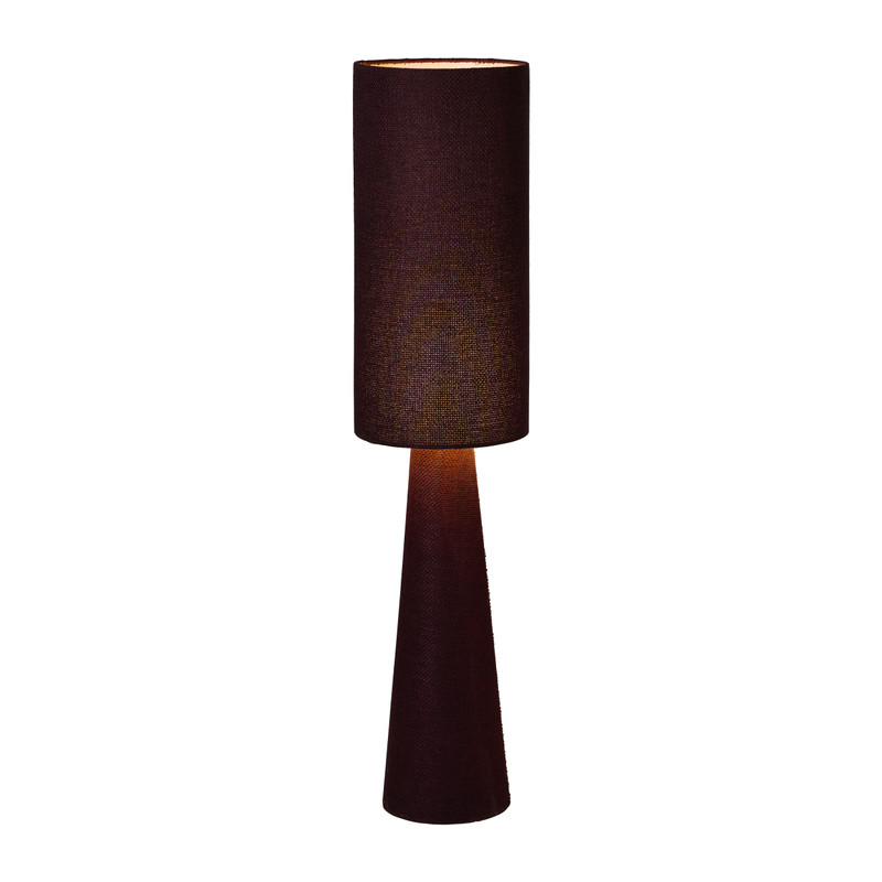 Vloerlamp stof - bordeaux rood - ø27x115 cm