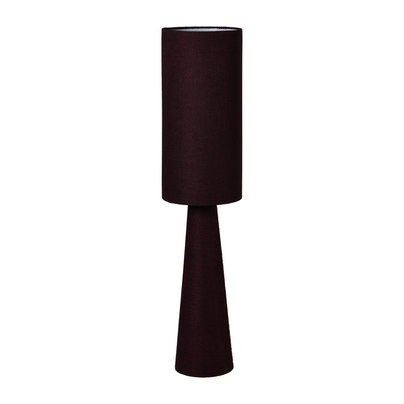 Vloerlamp stof - bordeaux rood - ø27x115 cm
