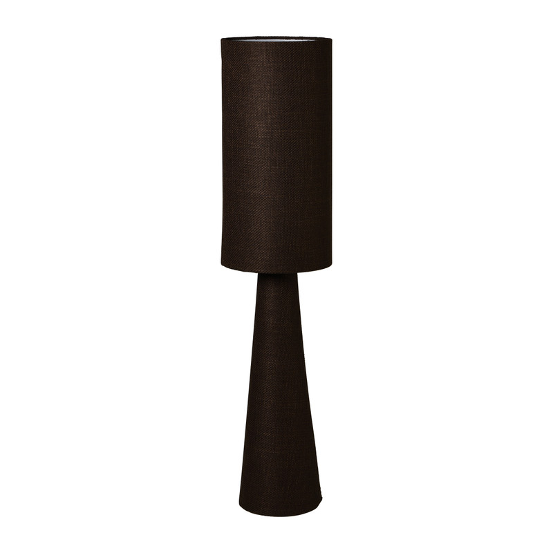 Vloerlamp stof - bruin - ø27x115 cm