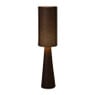 Vloerlamp stof - bruin - ø27x115 cm