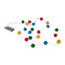 LED snoer pompom - multikleur - 2.20 meter