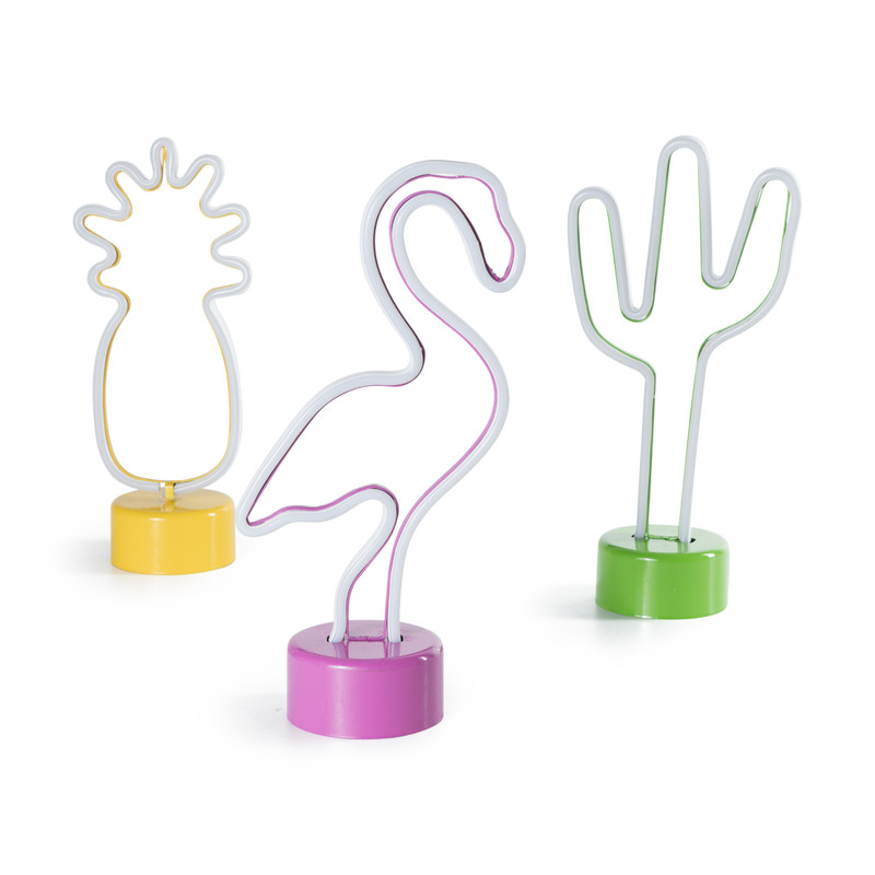 LED lamp cactus - 15x10.5x35 cm
