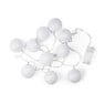 Cottonball - wit - 10 lampjes