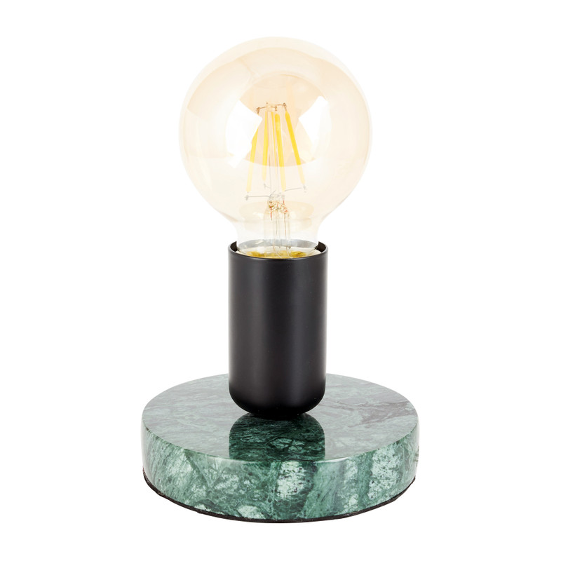 Tafellamp grijs marmer - ø10x12 cm 