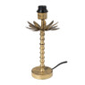Lampvoet palmboom - goud - ⌀16x36 cm 